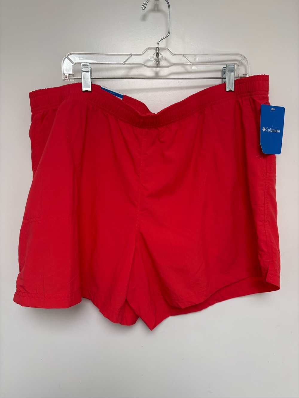 Columbia Women’s Bright Orange Athletic Shorts XXL Short